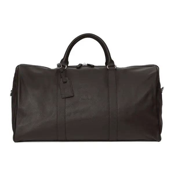 Pánská celokožená cestovní taška Hexagona Bolt - hnědá