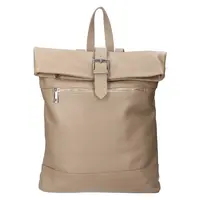 Dámsky kožený batoh Italia Babet - béžová