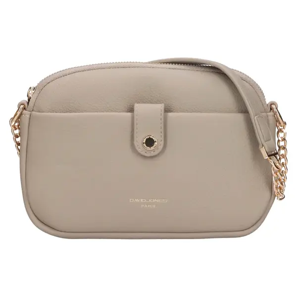 Dámska crossbody kabelka David Jones Diseta - šedá