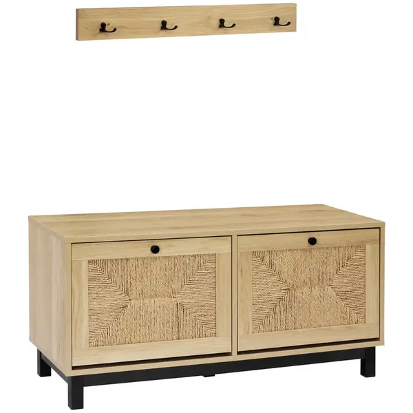 MID.YOU VYKLÁPĚCÍ BOTNÍK, přírodní barvy, borovice, 100/45/39 cm