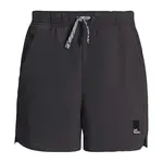 Dětské kraťasy Jack Wolfskin TEEN SHORTS B černá barva
