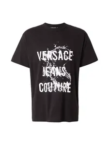 Versace Jeans Couture Tričko  čierna / biela
