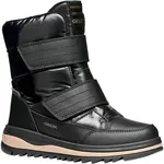 Geox J ADELHIDE B AB Dívčí zimní obuv, černá, velikost