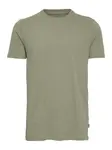 !Solid Tričko 'Rock'  olivová