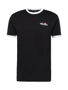 ELLESSE Tričko 'Meduno'  čierna / biela