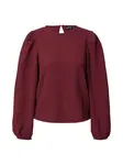 PIECES Blúzka 'PCJAMAL'  vínovo červená