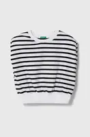 Dětský bavlněný top United Colors of Benetton