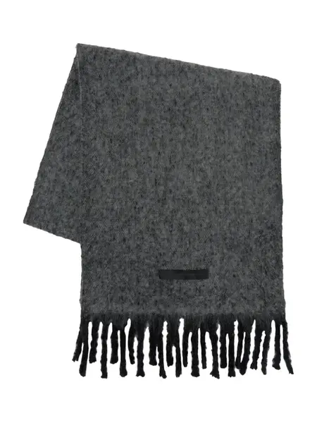 Pull&Bear Šál  tmavosivá / čierna