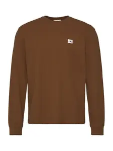 Calvin Klein Jeans Tričko  gaštanová