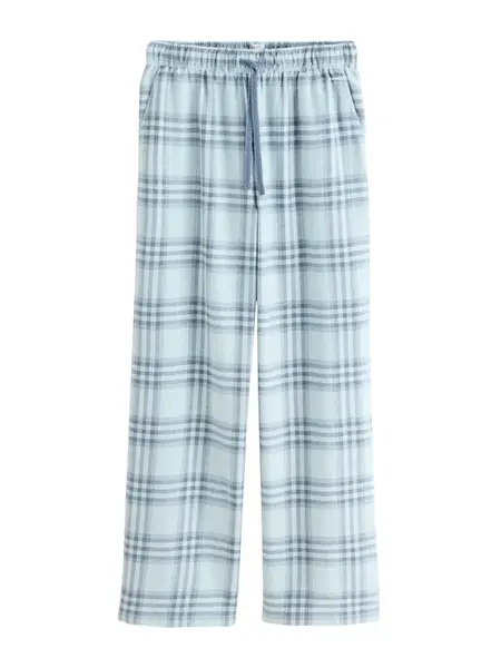 Next Pyžamové nohavice  modrá / svetlomodrá
