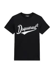 DSQUARED2 Tričko  čierna / biela