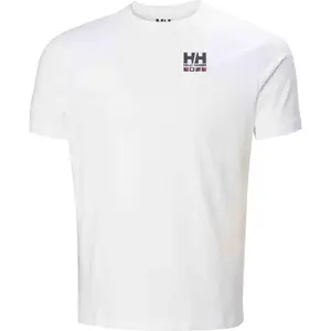 Helly Hansen SHORELINE T-SHIRT 3.0 Pánské bavlněné tričko, bílá, velikost