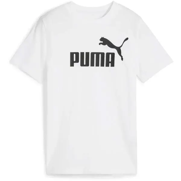 Puma ESSENTIALS N0. 1 LOGO TEE B Chlapecké triko, bílá, velikost