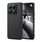 Lenuo TPU leather kryt pro Xiaomi 14T černá