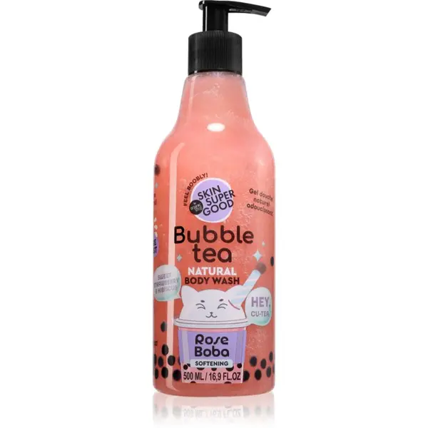 Organic Shop Skin Super Good Bubble Tea zjemňujúci sprchový gél 500 ml