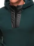 Edoti Men's zip-up sweatshirt