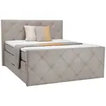 Ti'me POSTEL BOXSPRING, 180/200 cm, šedá