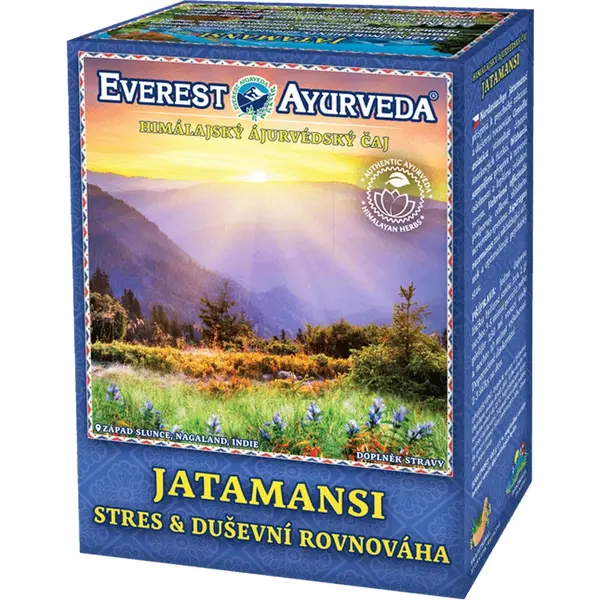 Ajurvédsky čaj Jatamansi (2×100g)