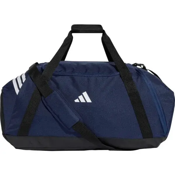 adidas TIRO DUFFLE L Sportovní taška, tmavě modrá, velikost