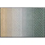 Esposa DVEŘNÍ ROHOŽKA, 75/120 cm, šedá, zelená, béžová