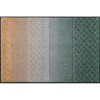 Esposa DVEŘNÍ ROHOŽKA, 75/120 cm, šedá, zelená, béžová