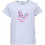 Lewro EVERYN Dívčí triko, bílá, velikost 116-122