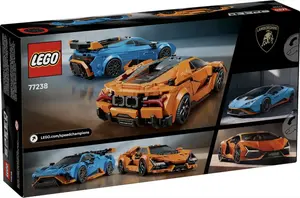 Lamborghini Revuelto a Huracán STO - LEGO Speed Champions (77238)