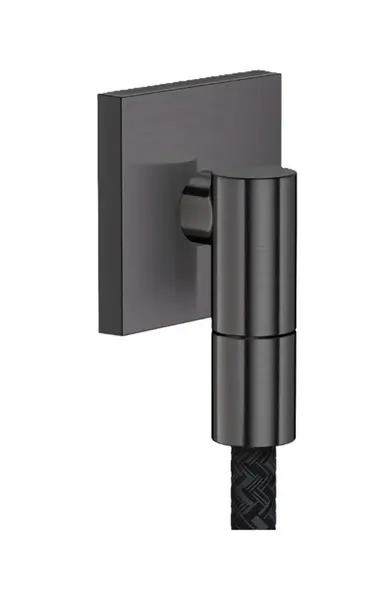 Axor Fine - Nástenné kolienko, kefovaný čierny chróm 36738340