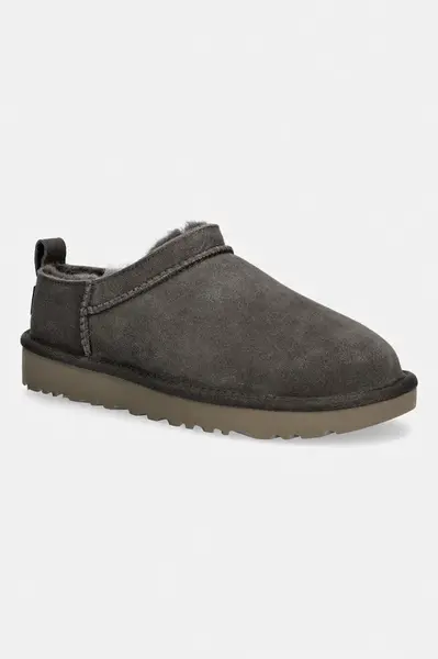 Semišové papuče UGG W Classic Micro