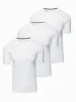 Ombre Set of men's t-shirts with round neckline