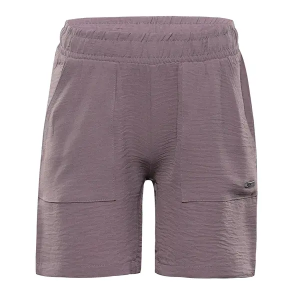 Dětské volnočasové kraťasy alpine pro morfo hnědá 140-146