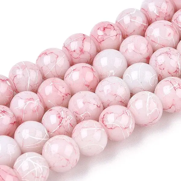 Drawbench Glass Round Beads