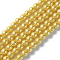 Eco-Friendly Glass Pearl Beads Strands