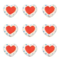 6Pcs Handmade Porcelain Beads