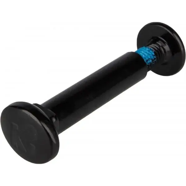 K2 Cast/Pressed Frame Axle Inline osa, čierna, veľkosť