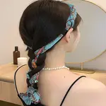 1Pc Polyester Iron and Resin Hair Bands