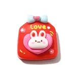 Rabbit Theme Opaque Resin Cabochons