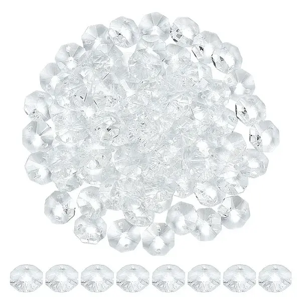 80Pcs Glass Sew on Rhinestones