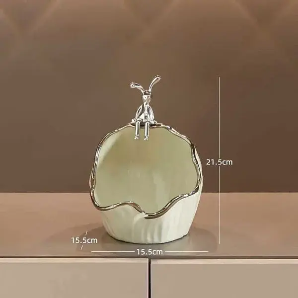 Ceramic Rabbit Key Storage Ornaments