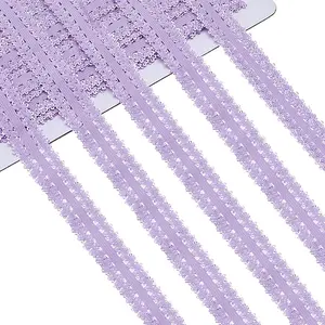 20M Polyester Stretch Frilly Edge Lace Ribbon