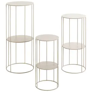 SADA STOLKŮ, světle šedá