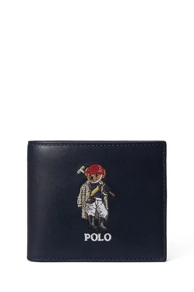 Kožená peněženka Polo Ralph Lauren
