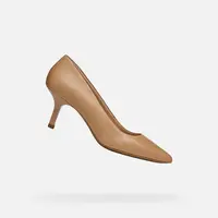 Beige women's pumps Geox Kleopy - Women's