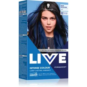 Schwarzkopf LIVE Intense Colour permanentní barva na vlasy odstín U67 Blue Mercury 1 ks