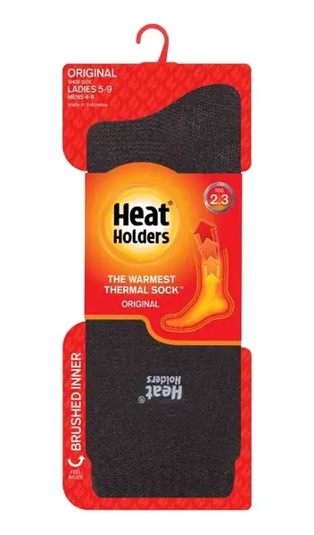 Dámske Heat Holders termo ponožky ORIGINAL jednofarebné -Šedá