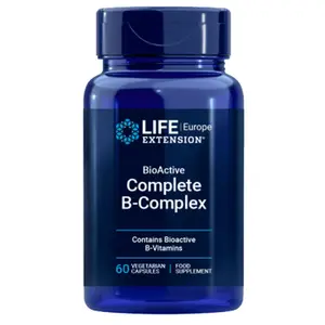 Life Extension BioActive Complete B-Complex - 60 kapslí