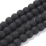 Natural Lava Rock Beads Strands