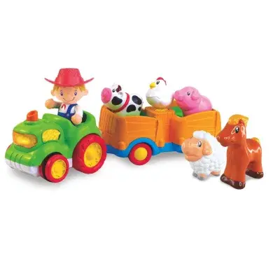 Traktor zvířecí farma