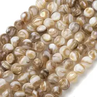Natural Freshwater Shell Beads Strands