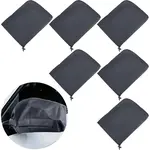 6Pcs Waterproof Dustproof Oxford Cloth Rearview Mirror Protective Cover